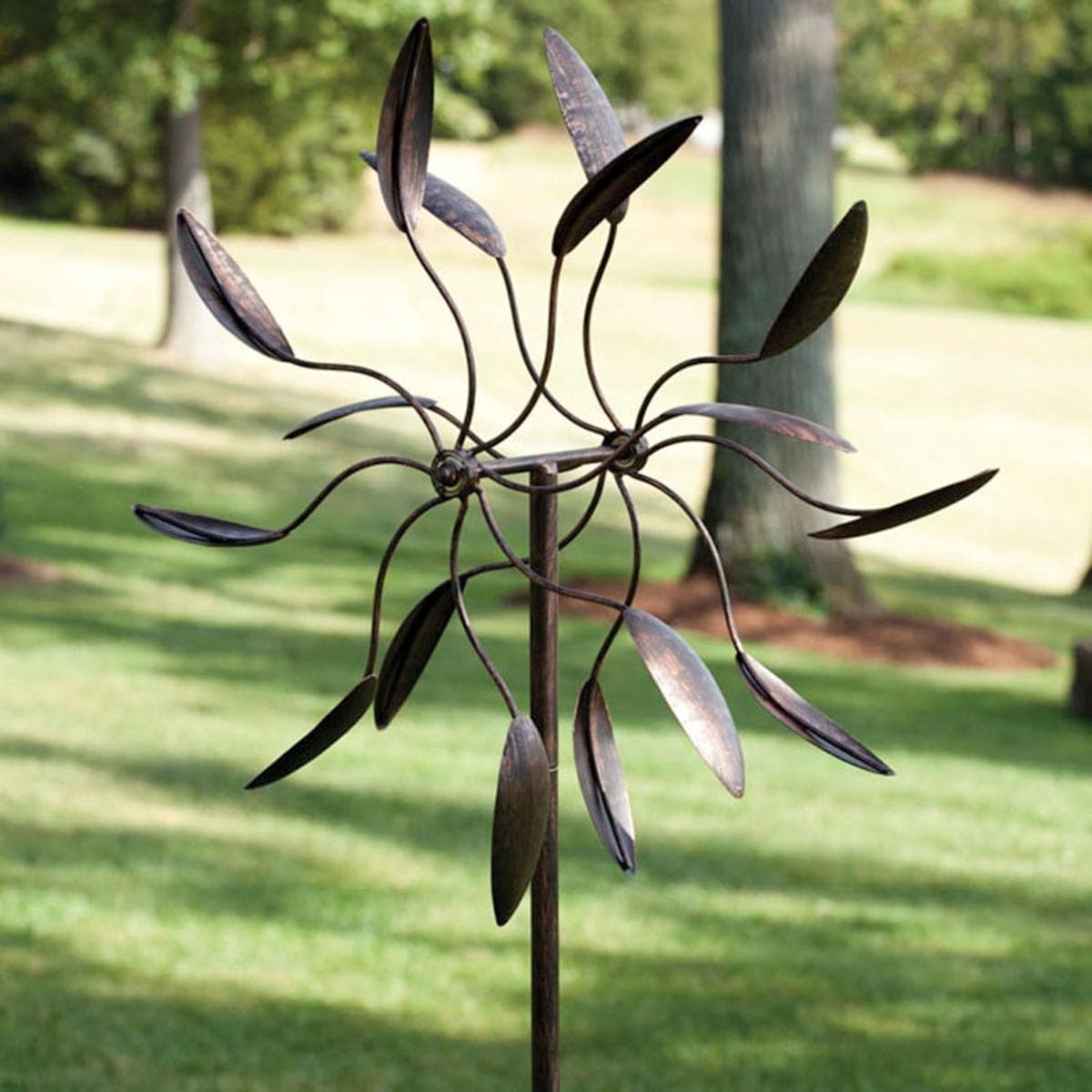 Evergreen Kinetic Garden Art Wind Spinner